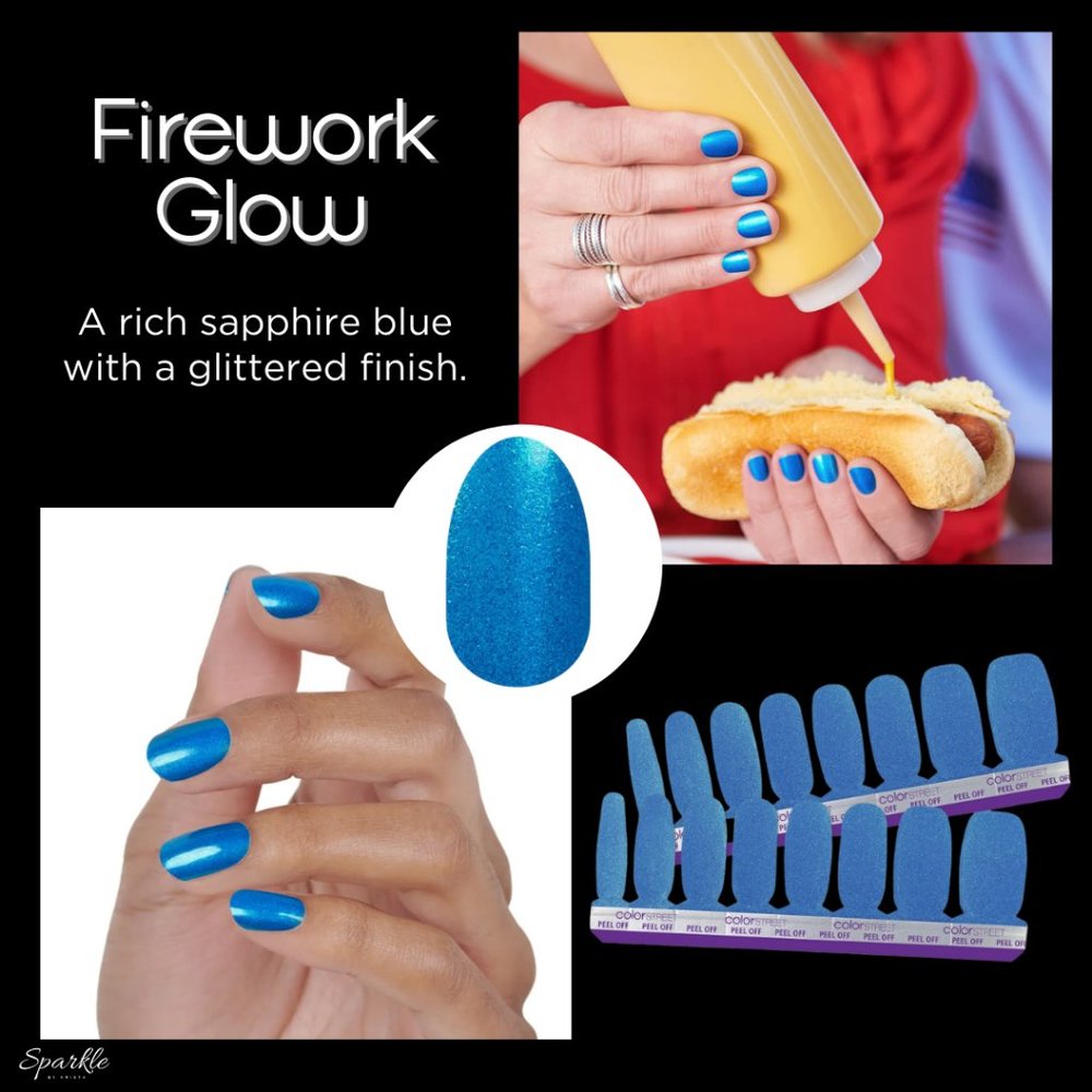 Firework Glow Color Street Dry Nail Polish